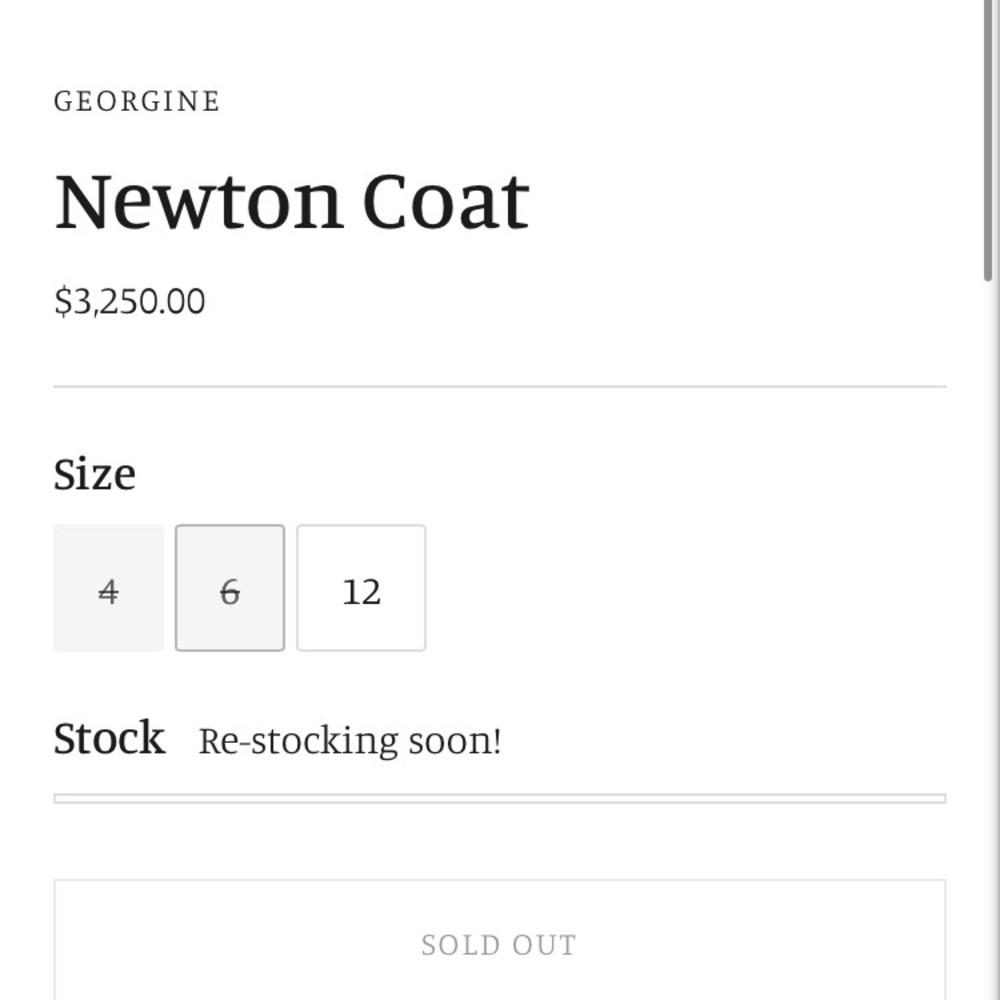 RARE Georgine Newton Wool leather Coat - Picture 16 of 16